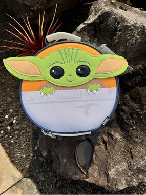 Disney Star Wars Grogu Baby Yoda Insulated Lunch Bag Cooler NWT